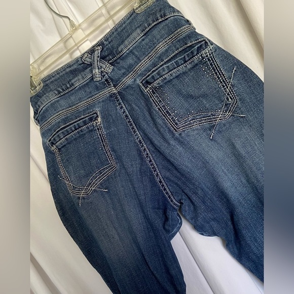 LEE SlenderSecret Sz-12P Well💗 Good Tough Jeans-Great 4 Outdoors-Comfortable☁️ - Picture 8 of 16